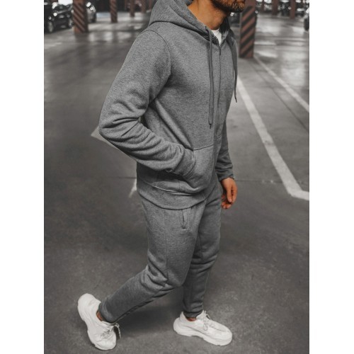J.Style vīriešu flīsa sporta kostīms Grey 68C10386-5