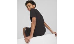 Puma Ess+ 2 Col Logo Tee Junior T-shirt Black 586985 91