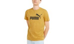 Puma ESS Logo Tee vīriešu T-krekls, dzeltens