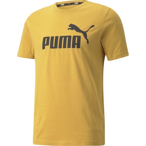 Puma ESS Logo Tee vīriešu T-krekls, dzeltens