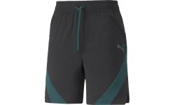Puma vīriešu šorti Train Fit Woven 7'' Short Black Green 522132 56