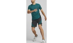 Мужские шорты Puma Train Fit Woven 7'' Short Black Green 522132 56