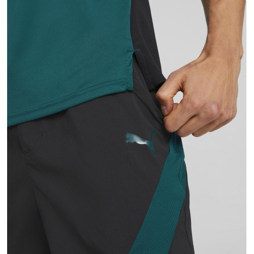 Мужские шорты Puma Train Fit Woven 7'' Short Black Green 522132 56