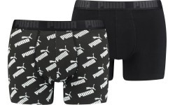 Puma vīriešu bokseršorti AOP melni