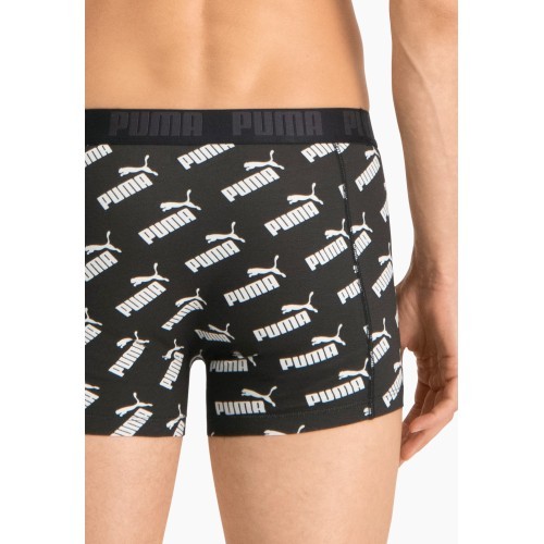 Мужские боксеры Puma AOP чёрные