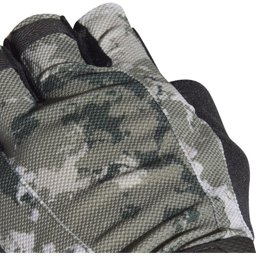 Тренировочные перчатки Adidas 4Athlts Vers G зелёно-чёрные GC9088