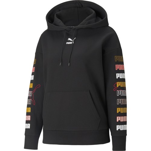 Puma Classics Graphics sieviešu džemperis melns 531630 01