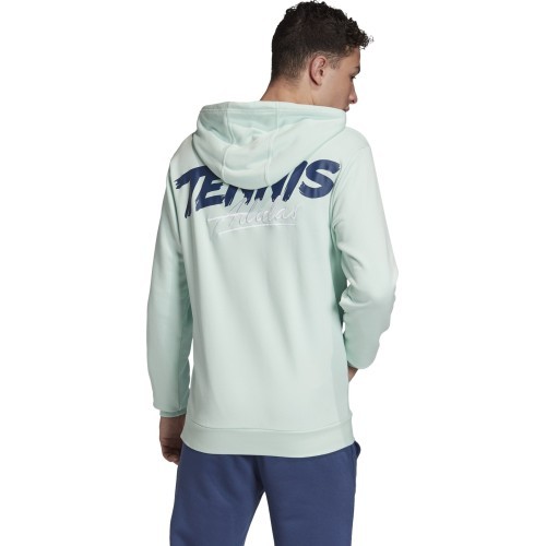 Adidas Cat Graph Hood sweatshirt, green, FM1192