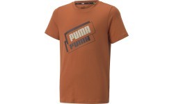 Puma Alpha Holiday Tee Orange bērnu krekls 670109 64
