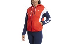 Reebok sieviešu džemperis Te Linear Logo Fl F, sarkans