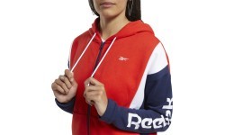 Женский свитшот Reebok Te Linear Logo Fl F, красный
