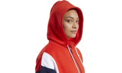 Женский свитшот Reebok Te Linear Logo Fl F, красный