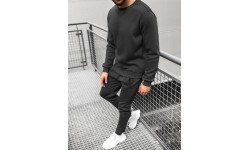 J.Style vīriešu sporta tērps flīsa Black 68C10380-3