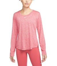 Nike One Dri-FIT Women's Long-Sleeve Top Pink DD0641 622