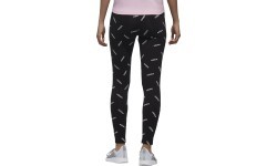 Женские леггинсы Adidas W AOP Tights Black DW8021