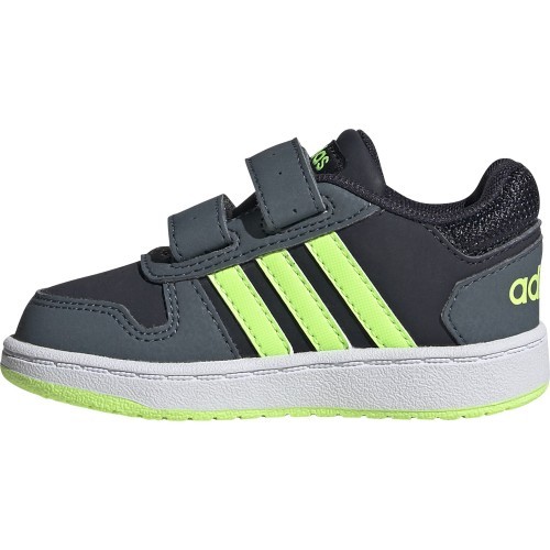 Детская обувь Adidas Hoops 2.0 CMF I Blue Green FW5241
