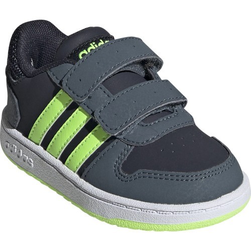 Adidas Hoops 2.0 CMF I Kids Shoes Blue Green FW5241