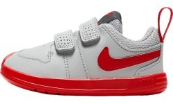 Nike Pico 5 bērnu apavi Red Grey AR4162 004