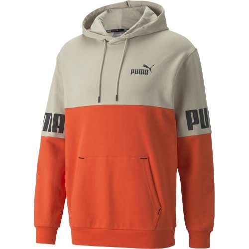 Puma Power Colorb men's sweatshirt orange grey 848009 64