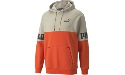 Мужская толстовка Puma Power Colorb оранжево-серая 848009 64