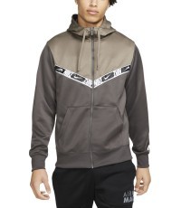Nike NSW Repeat Pk Fz Hoodie vīriešu džemperis, haki DM4672 254