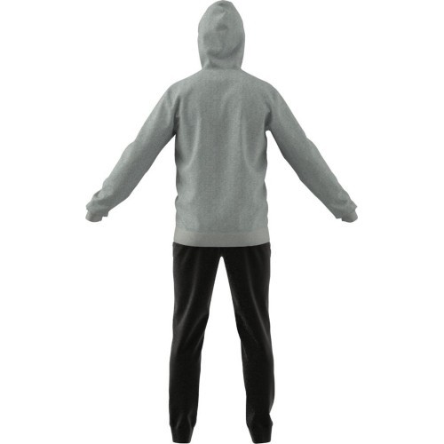 Спортивный костюм мужской Adidas M Bl Ft Hd Ts Grey Black
