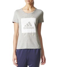 Adidas Blouse ID Badge of Sport Tee Grey CF4664
