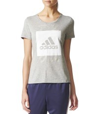 Adidas Palaidinė Id Badge Of Sport Tee Grey