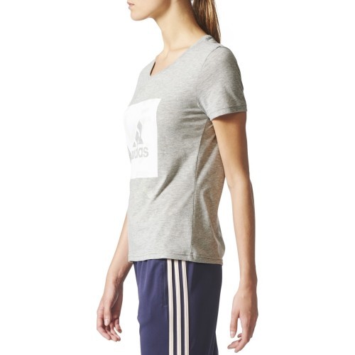 Adidas Blouse ID Badge of Sport Tee Grey CF4664