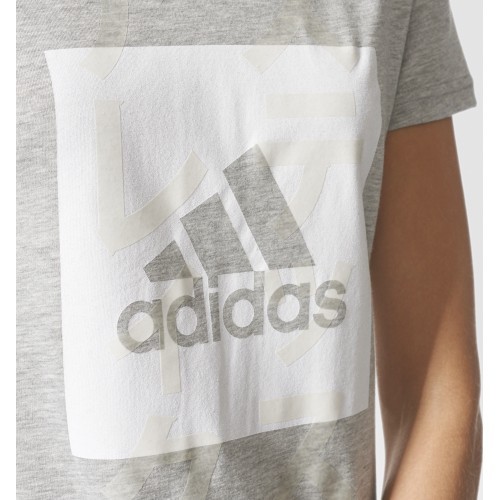 Блузка Adidas ID Badge of Sport Tee Grey CF4664