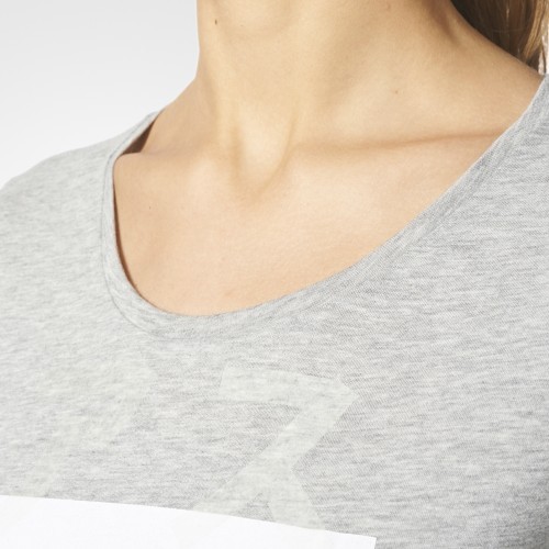 Блузка Adidas ID Badge of Sport Tee Grey CF4664