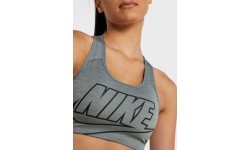 Nike Swoosh Futura Women's Sports Bra Grey BV3643 084