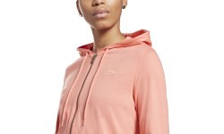 Reebok sieviešu džemperis Ri Jersey Full Zip rozā GI6610