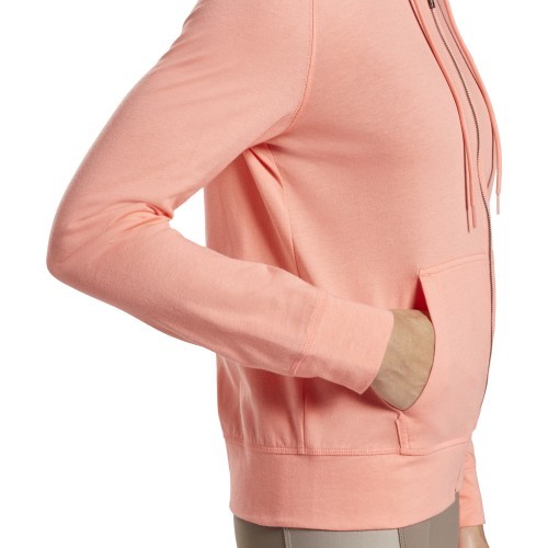 Reebok Ri Jersey Full Zip Women's Sweatshirt Pink GI6610