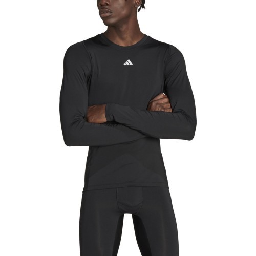 Adidas Techfit Aeroready Long Men's T-Shirt Black HP0626