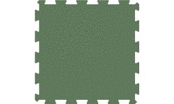 Rubber Tile Base Premium - Puzzle, Green