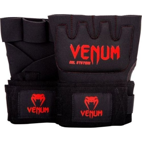 Venum Kontact Gel Mittens - черный/красный