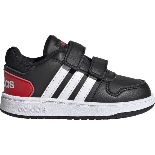 Adidas Hoops 2.0 CMF I детские кроссовки чёрные FY9444