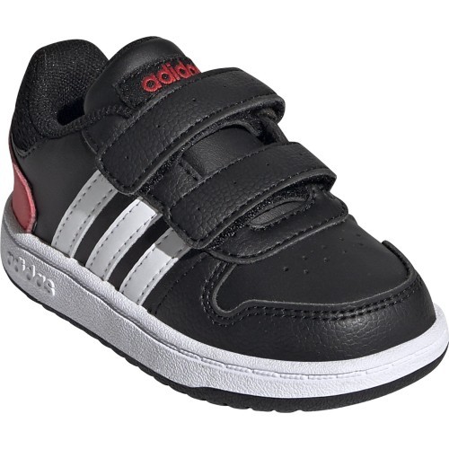 Adidas Hoops 2.0 CMF I детские кроссовки чёрные FY9444