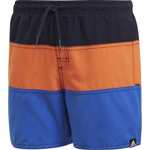Плавательные шорты подростковые Adidas Yb Cb Shorts Sl Black Blue Orange DQ2980