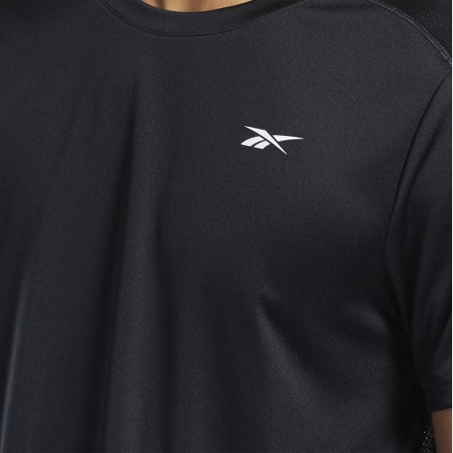 Reebok Men's T-Shirt Wor SS Tech Tee Black HB1721