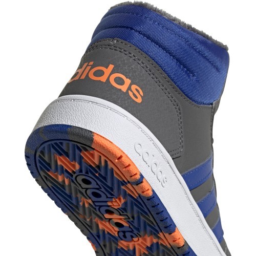 Adidas Hoops Mid 2.0 K zēnu botas pelēkas FW4278
