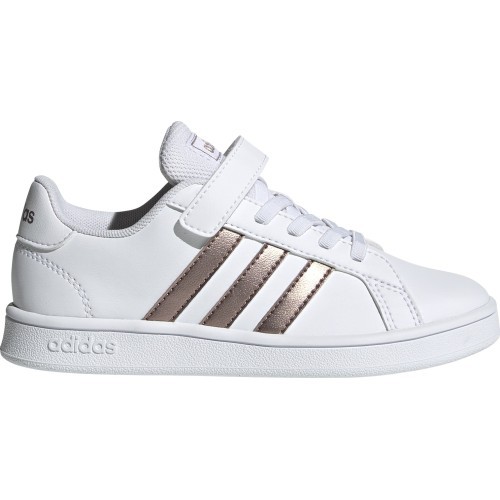 Adidas Grand Court C детские кроссовки White EF0107