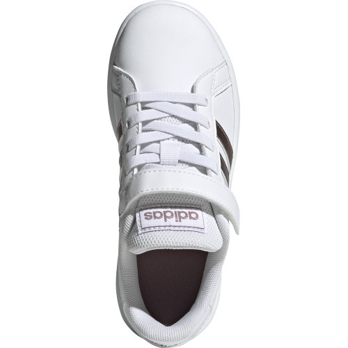 Adidas Grand Court C детские кроссовки White EF0107