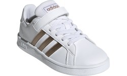 Adidas Grand Court C детские кроссовки White EF0107