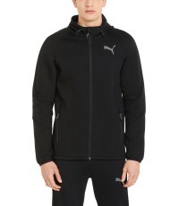 Puma Evostripe Full-Zip Men's Sweatshirt Black 847401 01