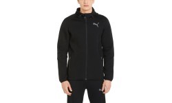Puma Evostripe Full-Zip Men's Sweatshirt Black 847401 01