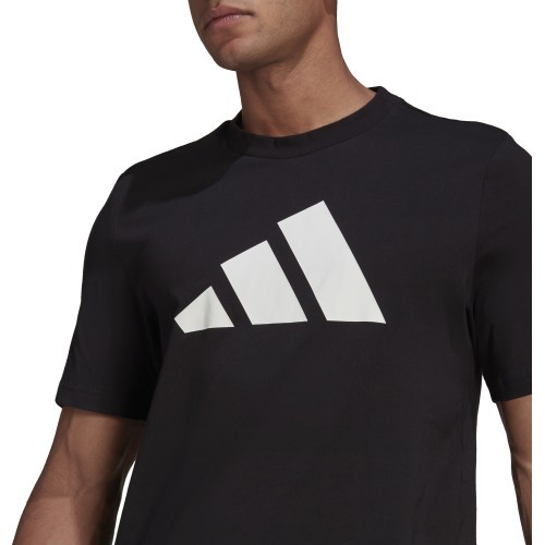 Adidas M Fi Tee Bos A vīriešu T-krekls, melns