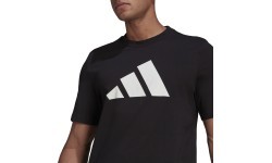 Adidas M Fi Tee Bos A vīriešu T-krekls, melns