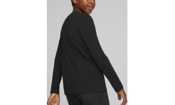 Puma Alpha Longsleeve Tee Junior T-Shirt Black 670103 01